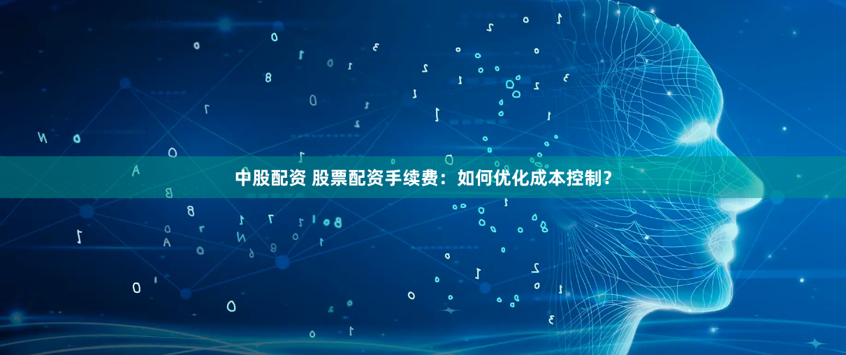 中股配资 股票配资手续费：如何优化成本控制？