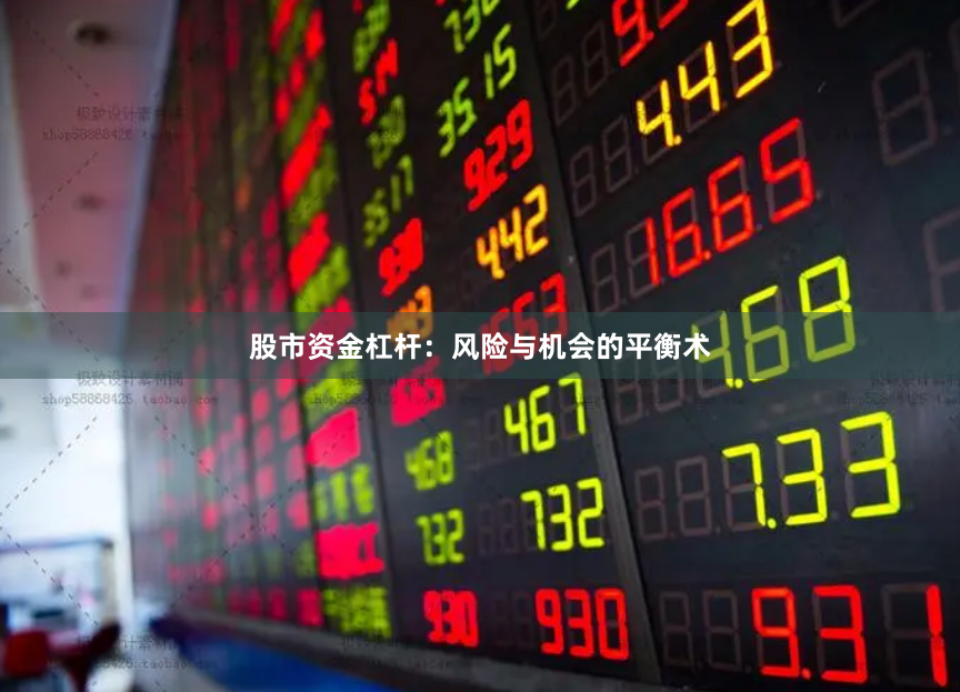 股市资金杠杆:风险与机会的平衡术