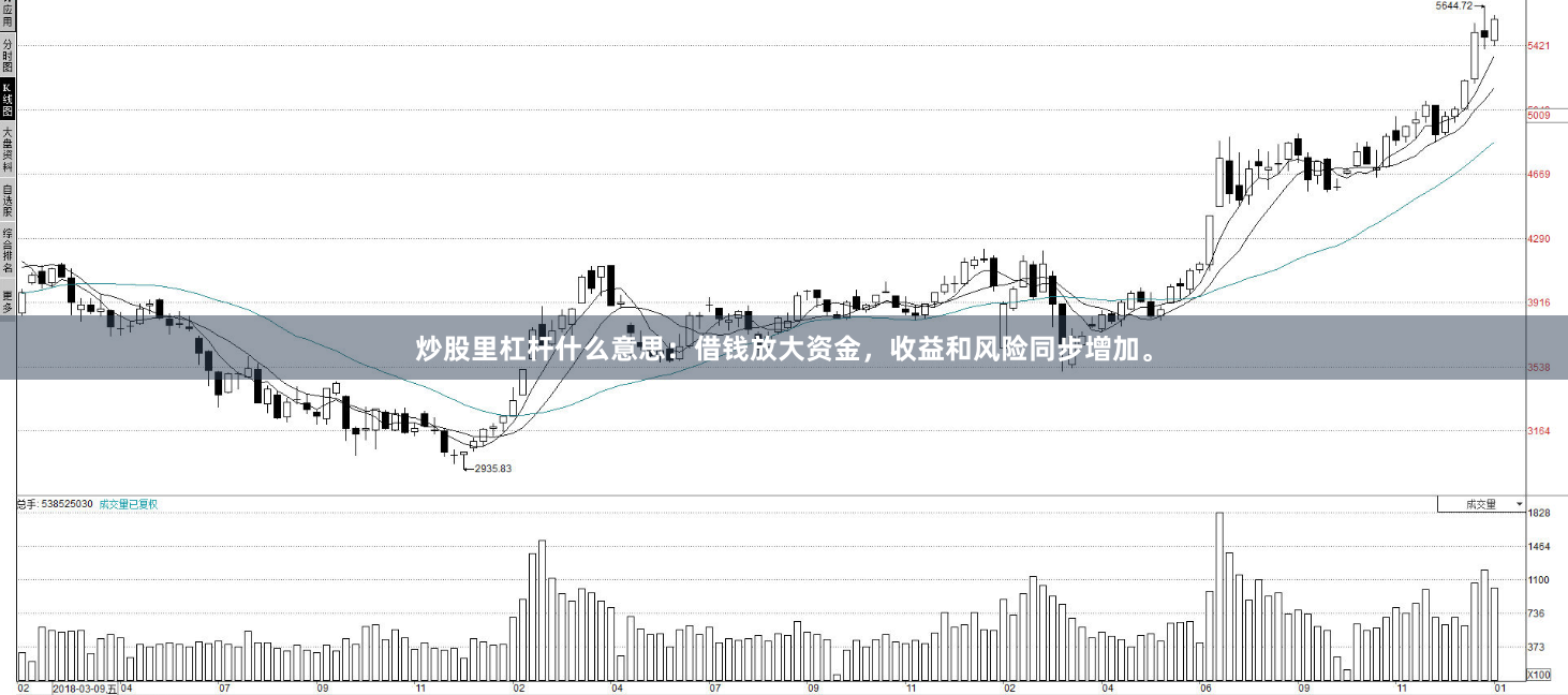 炒股里杠杆什么意思：借钱放大资金，收益和风险同步增加。